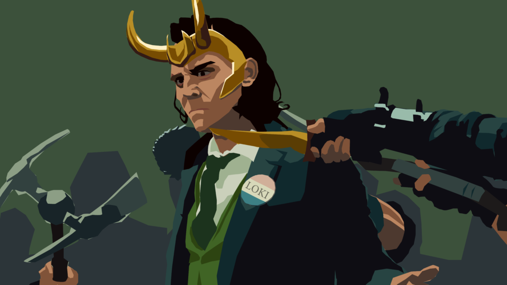 Loki gets betrayed by a dozen other Lokis, they're pointing weapons in his face.